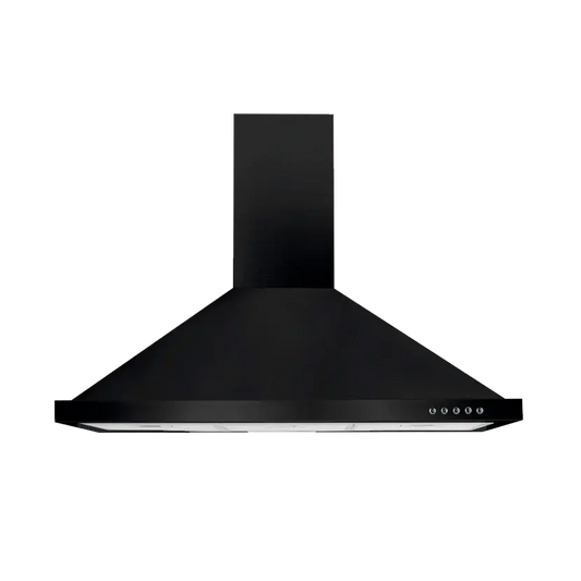 Defy DCH313 900 Premium Black Stainless Steel Chimney Cooker Hood