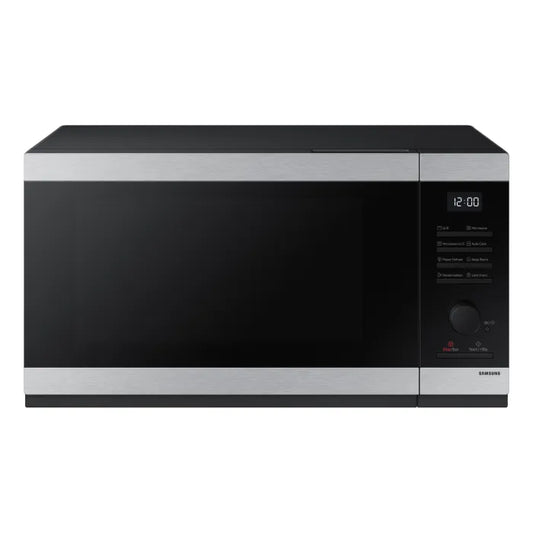 Samsung 40L Grill Microwave: Power Defrost, Ceramic Interior, Sleek Black Design