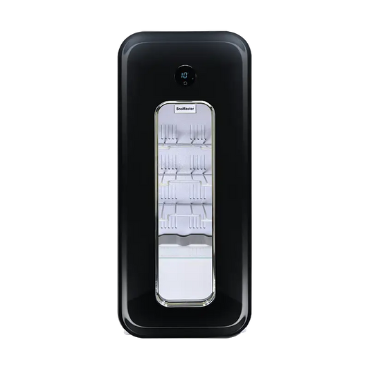 Snomaster VT-19RB Retro 14-Bottle Single Zone Compressor Wine Cooler Black