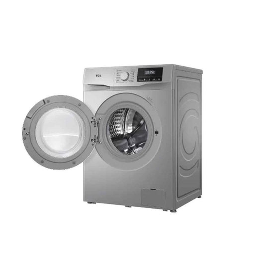 TCL 8kg Front Load Washing Machine: Digital Inverter, Honeycomb Drum, Add Garment