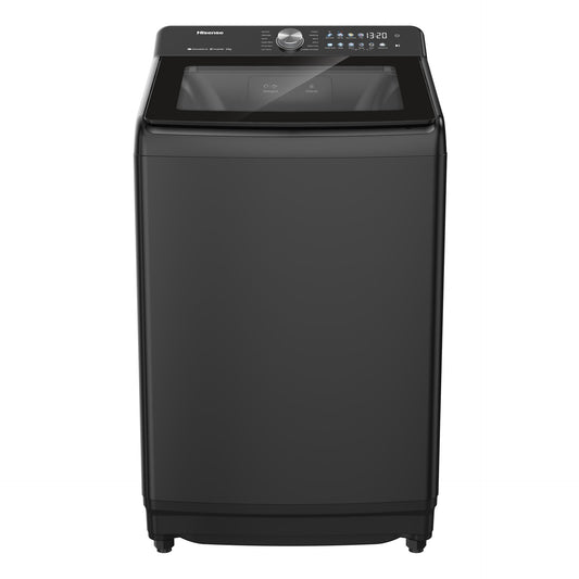 Hisense WT7T2125DB 46lb Black Top Loader Washing Machine Smart Inverter