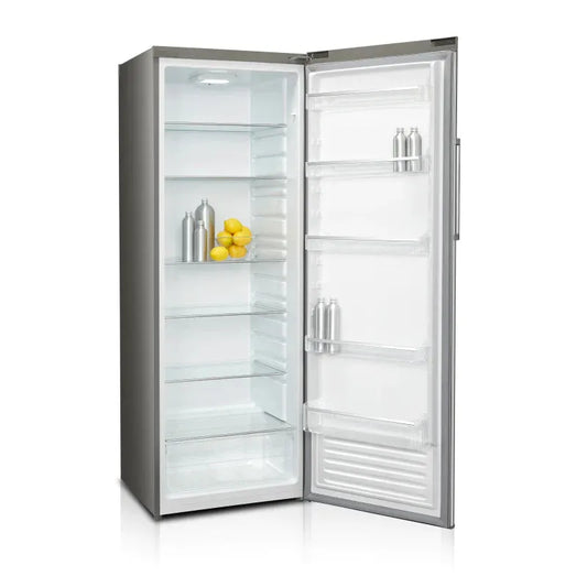 Defy DFD430 A++ Energy Efficient Inox Upright Refrigerator with 335L Capacity