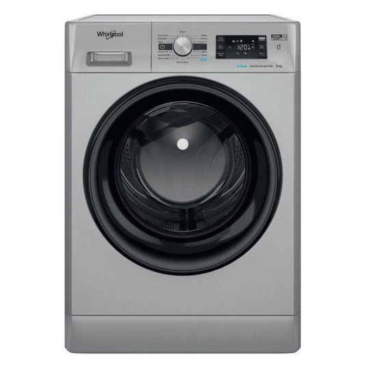 Whirlpool FFB8248SBV 8kg Front Load Washer: 6th SENSE, FreshCare+, Silent Motor
