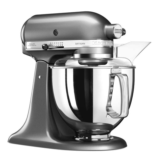KitchenAid ARTISAN 4.8L Stand Mixer: Powerful Medallion Silver Baking Appliance