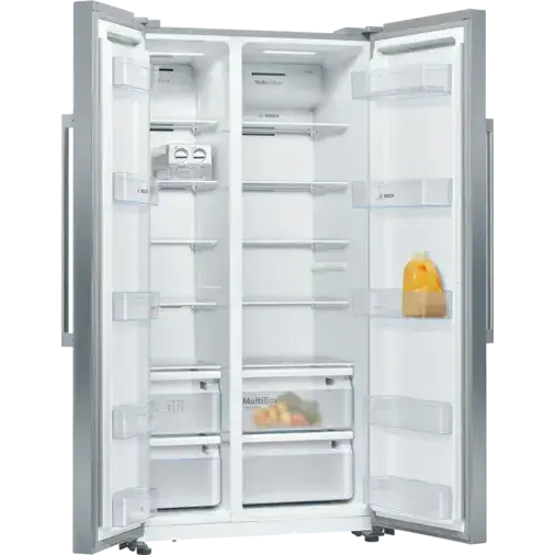Bosch KAN93VL30N Side-by-Side Refrigerator Freezer: XXL No Frost, IceTwister, VarioZone
