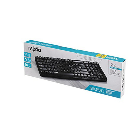 Rapoo E1050-US-BLACK Wireless Keyboard