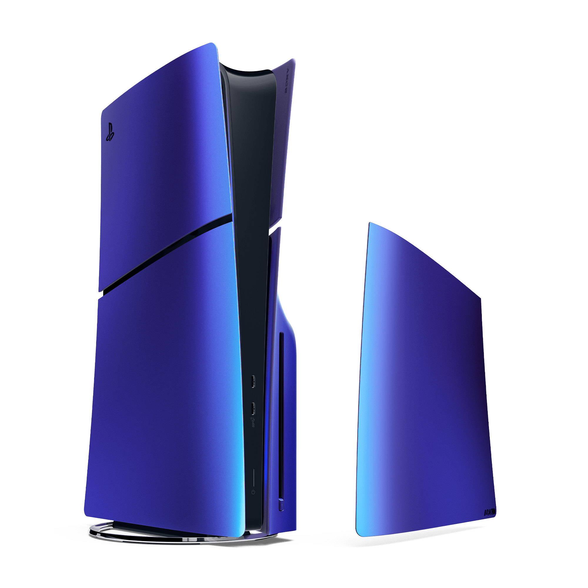 PlayStation 5 Slim Disc / Digital Console Cover - Chroma Indigo