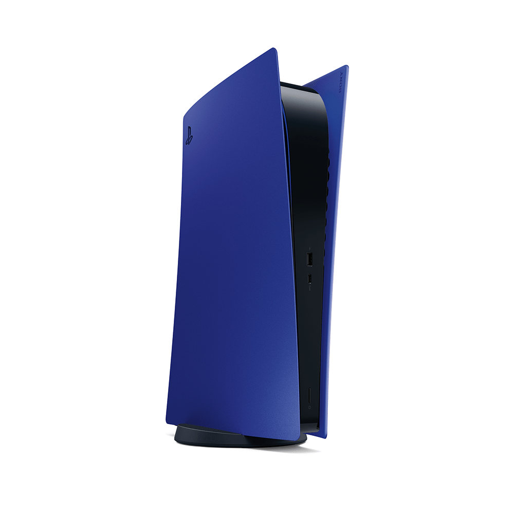 PlayStation 5 Digital Edition Cover - Cobalt Blue