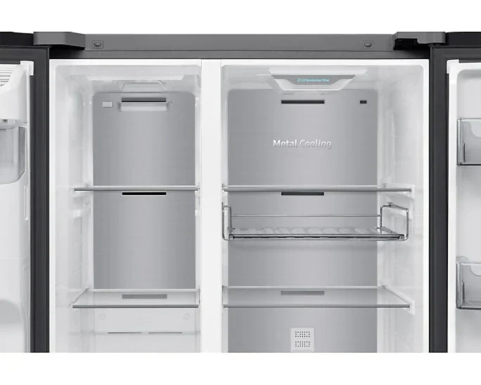 Samsung Bespoke AI Side-by-Side Refrigerator with 21.5" Family Hub Screen