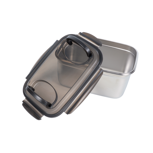 Snappy Chef 5.5L Stainless Steel Multipurpose Food Storage Container with Lid