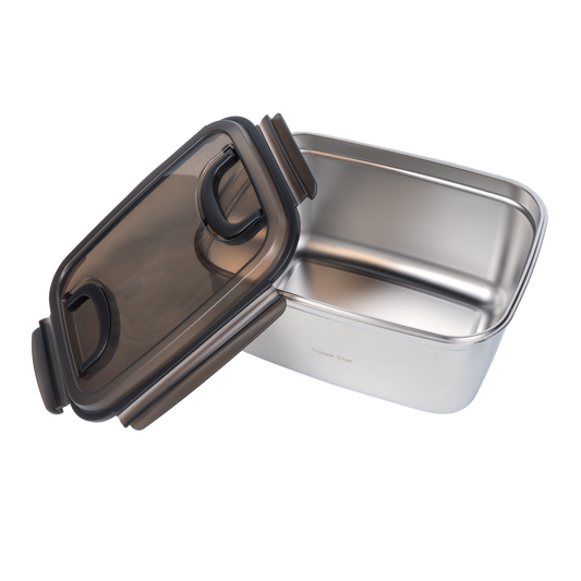 Snappy Chef 15L Stainless Steel Multipurpose Food Storage Container Airtight Durable