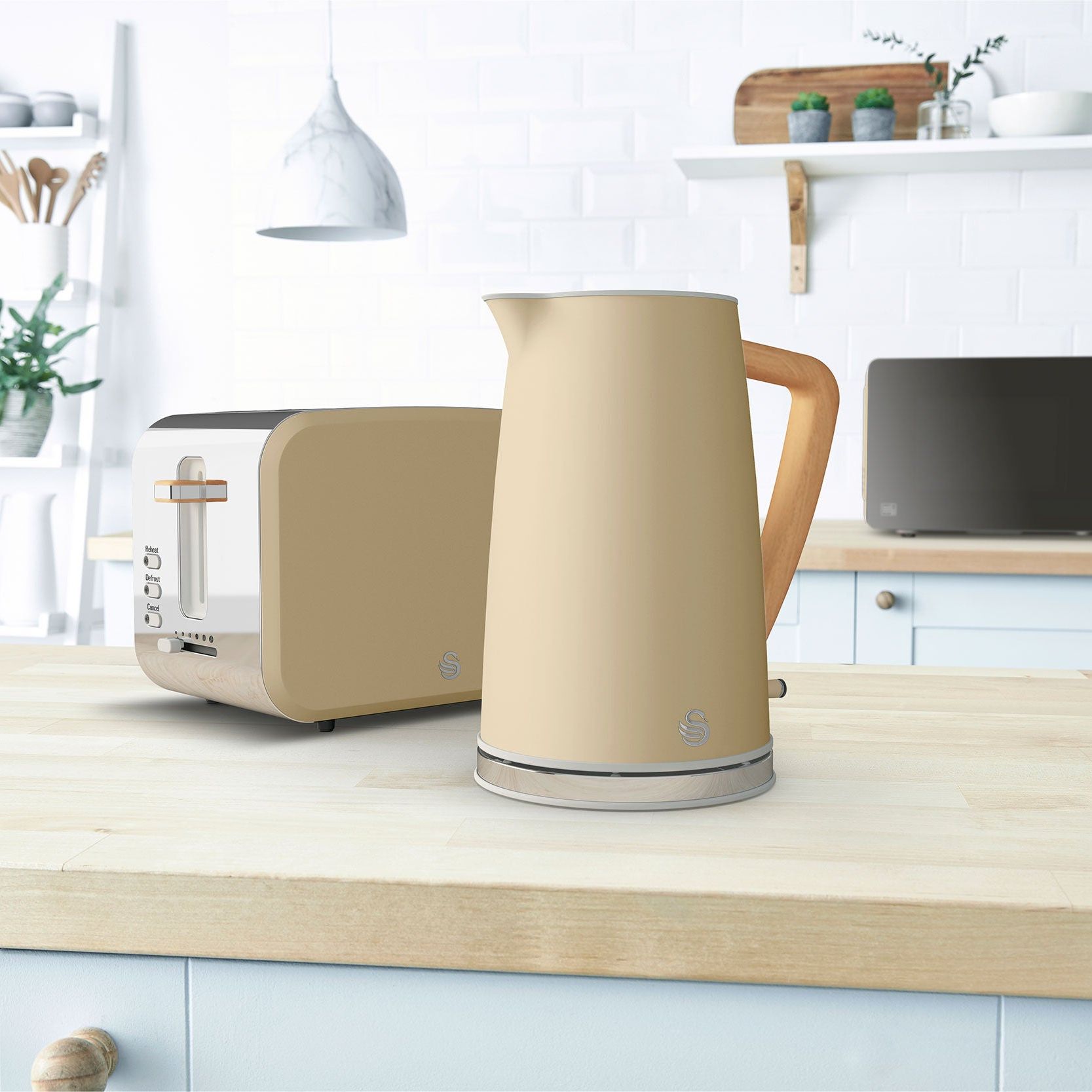 Swan SNT2O  Oatmeal 2 Slice Toaster