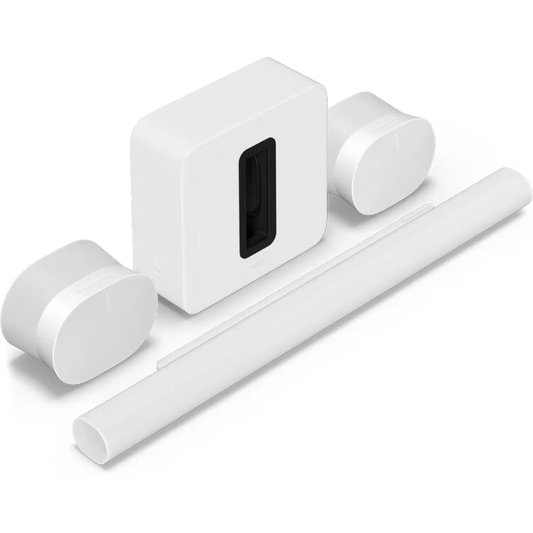 Sonos Ultimate Immersive Set with Arc Ultra- Arc Ultra + Sub 4 + 2x Era 300 - White