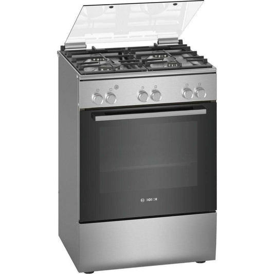 Bosch HGA120E50Z 24-inch Freestanding Gas Cooker: 4 Burners, Spacious Gas Oven