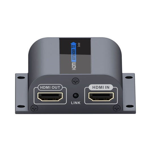 Lenkeng 60M HDMI Extender Over CAT6: 1080p, IR, Loop-Out, Compact Design