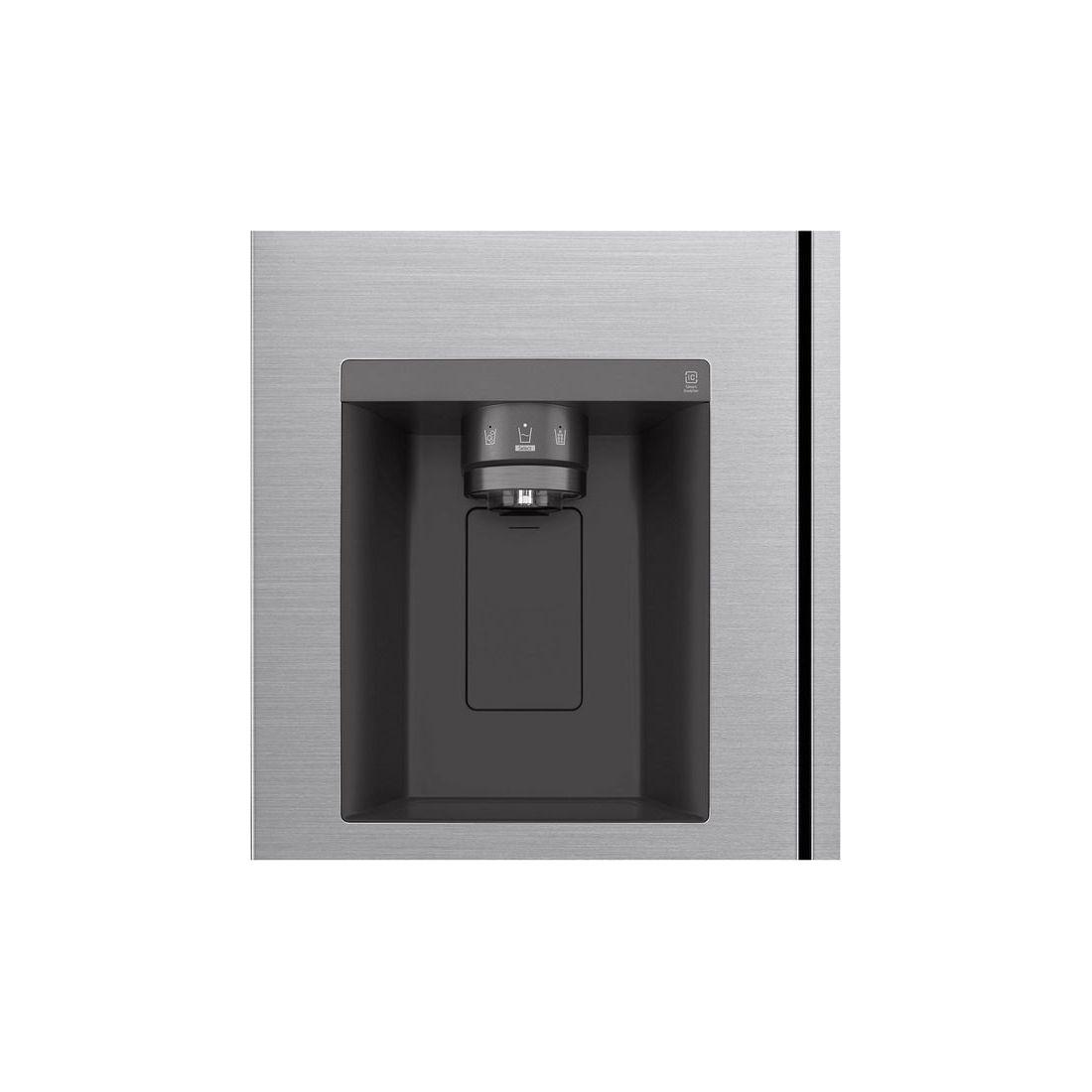 LG GC-L257SLXL 617L Non-Plumbed Side-by-Side Refrigerator UVnano Ice Dispenser