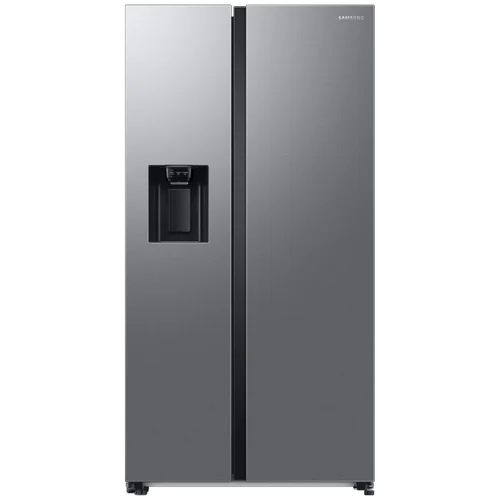 Samsung Bespoke AI Smart Side-by-Side Refrigerator, 617L, Non-Plumbed Silver
