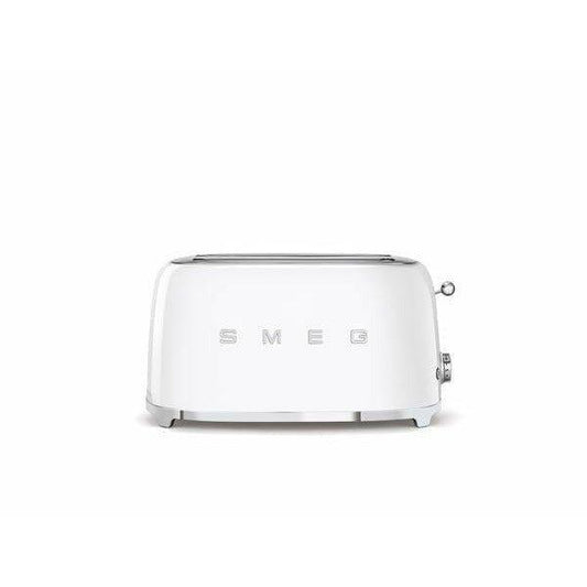 Smeg TSF02WHSA 50's Retro Style 4 Slice Toaster - White - New World