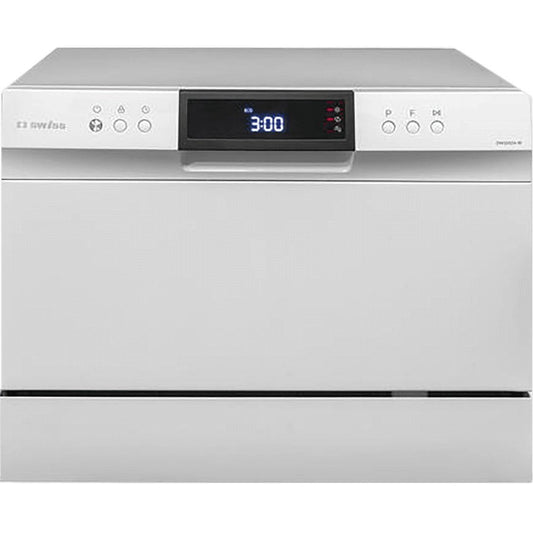 Swiss DW3202A-W 6 Place Dishwasher - New World