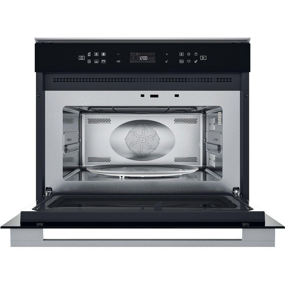 Whirlpool W7 MW461 6th Sense Built-In Microwave Oven with Crisp & Steam