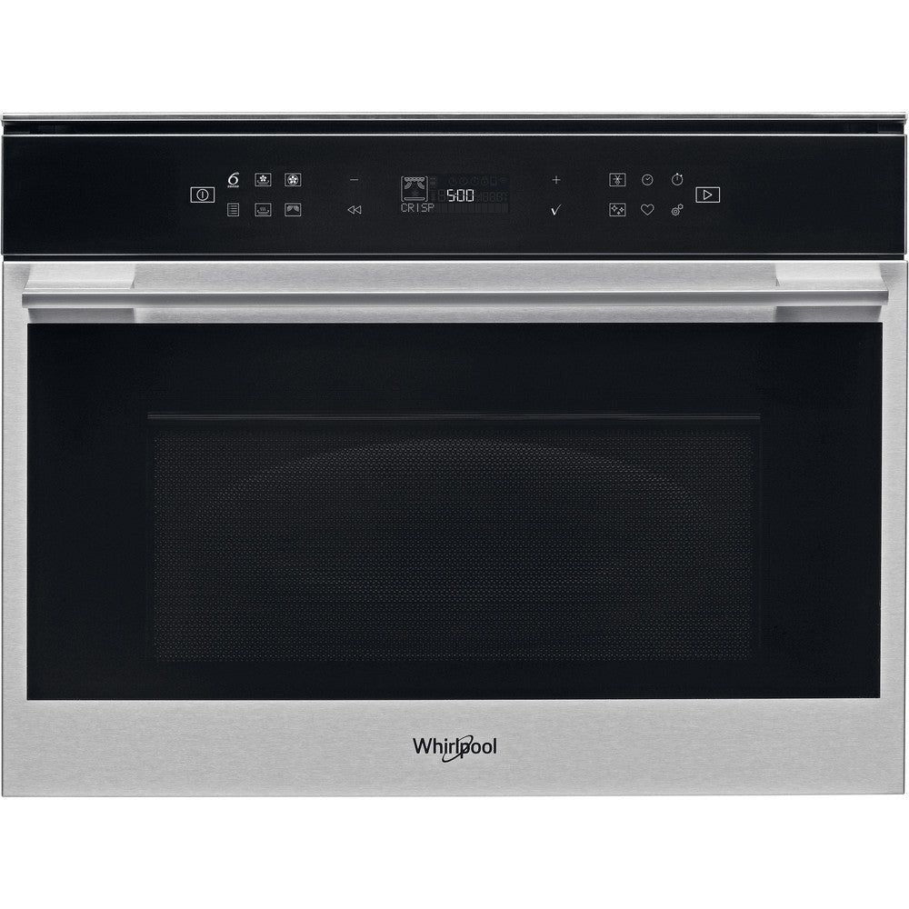 Whirlpool W7 MW461 6th Sense Built-In Microwave Oven with Crisp & Steam